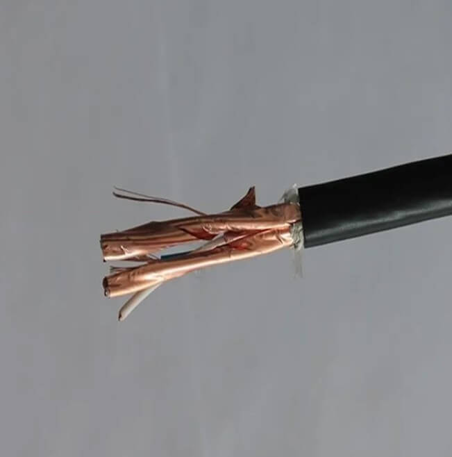 China Twisted Pairs 8X2X2.5mm2 XLPE Insulated Individual Screen LSZH Sheathed 8 Pairs 2 core 2.5mm2 Instrumentation Cable