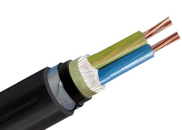600/1000V Low Voltage 2 Core 1.5mm2 2.0mm 2.5mm2 4mm2 6sq mm Copper XLPE Insulated electrical PVC Sheathed Outdoor Power Cable