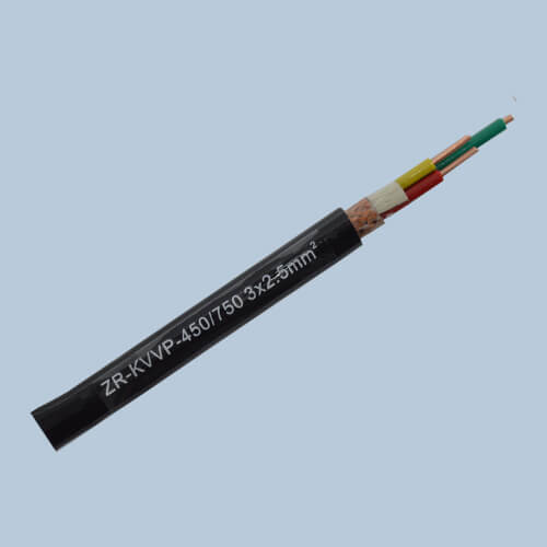 450/750v Multicore 2.5mm2 Control Cable PVC Insulated PVC Sheathed Cable Copper Wire Mesh Shielded Control Cable